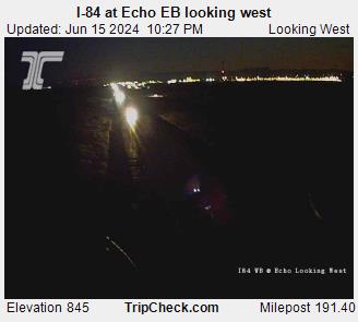 Traffic Cam I-84 at Echo EB looking west